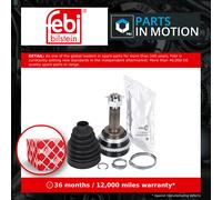 CV Joint Front Outer 185126 Febi C.V. Driveshaft 4950725A00 4950725B00 Quality