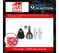 CV Joint Front Outer 185869 Febi C.V. Driveshaft 1603270 1603270S1 93182577 New