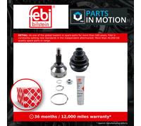 CV Joint Front Outer 185870 Febi C.V. Driveshaft 4166906 4166906S1 1S4W3B413AAS1