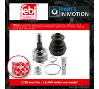 CV Joint Front Outer 185921 Febi C.V. Driveshaft 1603314 1603314S1 1603431 New