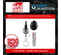 CV Joint Front Outer 185958 Febi C.V. Driveshaft 96273760 Top Quality Guaranteed