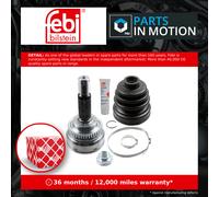CV Joint Front Outer 186052 Febi C.V. Driveshaft 4950017000 4950017000SK1 New