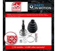 CV Joint Front Outer 186212 Febi C.V. Driveshaft 0374002 090538427 374002 New
