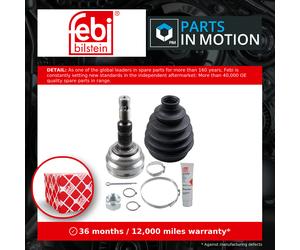 CV Joint Front Outer 186212 Febi C.V. Driveshaft 0374002 090538427 374002 New