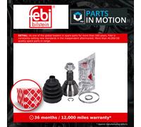 CV Joint Front Outer 186260 Febi C.V. Driveshaft 0374842 0374842S1 13296057 New
