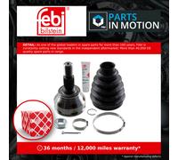 CV Joint Front Outer 186301 Febi C.V. Driveshaft 3272LT 3272LTSK1 3272LW Quality