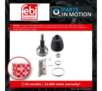 CV Joint Front Outer 188614 Febi C.V. Driveshaft C9B11JD02B C9B11JD02BS1 Quality
