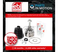 CV Joint Front Outer 196456 Febi C.V. Driveshaft 1007695 1084716 1690336 Quality