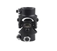 CV Joint Kit Universal U-Joint Single Steering Shaft 3/4"-36 Spline To 3/4" DD Universal Joint For Car Single Steering Shaft Car Accessories Propshaft