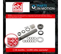 febi bilstein 09375 King Pin Set with thrust bearing, single set, pack of one