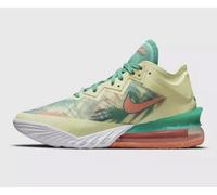 CV7562-300 Nike Lebron XVIII 18 Low Mens Trainers Multicoloured Sneakers