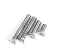 CVAADV 10PCS/lot Cross Phillips Flat Countersunk Head Screw Bolt M3 .5 M4 M5 M6 M8 M10 304 Stainless Steel GB819(35mm x10pcs,M3)