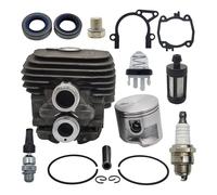 CVAADV 50mm Cylinder Piston Gaskets Seal Kit Compatible with TS410 TS420 TS 410 420 Cut-Off Saw Spark Decompression Valve