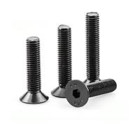 CVAADV 5pcs-100pcs M1.6 M2 .5 M3 M4 M5 M6 M7 M8 Grade 10.9 Hexagon Hex Socket Flat Countersunk Allen Head Screw(8mm,M3.5 20PCS)