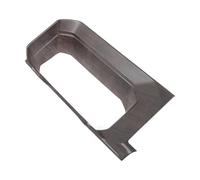 CVAADV Compatible With Toyota Prado 2024+ Dashboard Bezel Display Decorative Frame Interior Accessories ABS Carbon Fiber Pattern 1PCS(Oak grain)