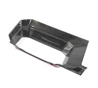 CVAADV Compatible With Toyota Prado 2024+ Dashboard Bezel Display Decorative Frame Interior Accessories ABS Carbon Fiber Pattern 1PCS(Black wood grain)