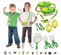 CVARRISE 2 Pack Bug Hunting Kits for Children, Bug Catcher with Insects Set, Outdoor Explorer Kit for Children, Educational Gifts for Kids Nature Insect Lovers Toys, Outdoor Toys for 3+ Year Old