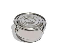 CVAULT by Boveda | 1/2 lb Container | Smell-Proof, Air Tight & Light Resistant | Food Grade Stainless Steel | Includes 62% RH Boveda