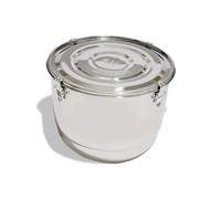 CVAULT by Boveda | 1 lb Container | Smell-Proof, Air Tight & Light Resistant | Food Grade Stainless Steel | Includes 62% RH Boveda