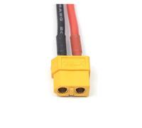 CVBFGH 1PC Of XT60 Battery Male Female Connector Plug With Silicon 14 AWG Wire For 7.4v 11.1v 14.8v 22.2v Battery 10cm*3.5mm 55A(1pc Male)