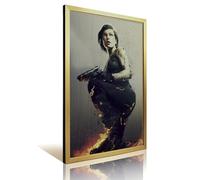 CVBGGG Movie Resident Evil Poster52 Retro Framed Decorative Painting And Art Picture Print Modern Family Bedroom Decor08x12inch(20x30cm)