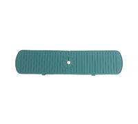 CVBGVBB Sink Mats Faucet Mat Water Ripples Faucet Water Catcher Mat Large Sink Splash Pad Protector Bathroom(Green,61 * 14.5 * 0.5cm)