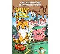 CVC Decodable Adventures: The Cat, The Rat, and the Hat & The Pig in the Bin: Two Pick Your Own Path Decodable Readers
