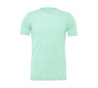 CVC Mélange T-Shirt Bella + Canvas Bleu 2XL