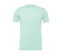 CVC Mélange T-Shirt Bella + Canvas Bleu S