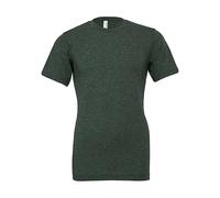 CVC Mélange T-Shirt Bella + Canvas Vert XS