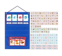 Cvc Word Cards | PVC Educational Learning Tool,Words Phonics Flash Cards - For Kids Girls Children Toddler Teens Students