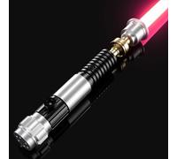 CVCBSER Upgrade APP Control Dueling Lightsaber, 34 Sets Sound Effects 12 Light Effects and Infinite Colors Change, Motion Control Premium Metal Light Sabers for Adults Kids (Pixel 34 Sound Fonts-OB)