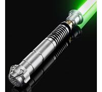 CVCBSER Upgrade App Control Metal Dueling LK Lightsaber, Motion Control 34 Sets Sound Effects 12 Light Effects and 16 Colors Change, Smooth Swing Light Sabers for Adults Kids (Pixel-LK)