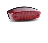 CVCMGDGNEA Tail Light 15 Rear License Plate Light Brake Integrated Taillight High Low Red For Banshee For Polaris Kymco Motorcycle Dirt Bike ATV Quad Brake Bright Lamp(1pc Red Lens)