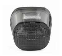 CVCMGDGNEA Tail Light For FXST FXSTS FXSTB FLSTF FLSTSB FLSTC 2003-later Motorbike Rear Taillight Motorcycle Flashing Brake Stop Tail Light Brake Bright Lamp(Smoke)