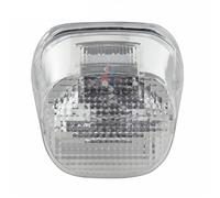 CVCMGDGNEA Tail Light For FXST FXSTS FXSTB FLSTF FLSTSB FLSTC 2003-later Motorbike Rear Taillight Motorcycle Flashing Brake Stop Tail Light Brake Bright Lamp(Clear)