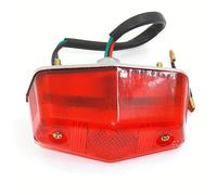 CVCMGDGNEA Tail Light For Lucas Replica 525 Triumph BSA Up To 1955 Cafe Racer Custom Motorcycle Tail Lights Reflector Brake Stop Lamp Brake Bright Lamp
