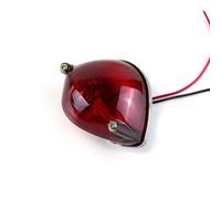 CVCMGDGNEA Tail Light Motorcycle Tail Rear Light Brake For CB C70 GL125 Lampu For Wipac For Triumph Directional Stop Signal Taillight Brake Bright Lamp(Red)
