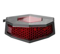CVCMGDGNEA Tail Light Stop Rear Tail Brake Light License Plate Universal Red 5 In 1 Motorcycle Turn Signals Brake Bright Lamp