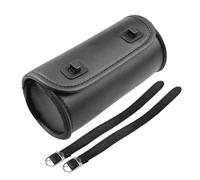 CVCMGDGNEA Vintage Leather Bag Universals Motorcycle Modified Front Dirt Bike Storage Kit Cycling Repair Tool Placement