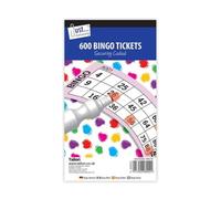 CVDIRECT Cloakroom Tickets - 1 to 500 Numbered - Dual Stub Perforated Ticket Book - Ideal for Raffles, Events, Coat Checks & Guest Management - Pack of 12