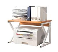 CVdrtyED Desktop Printer Stand Desktop Printer Stand 2 Tier Organizer Shelf Computer Countertop Display For Fax Machine