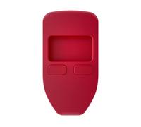 CVER - Protective Silicone Case for Trezor Model One, with Micro USB Cutout (Raspberry Red)