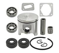 CVFDCCD Fit for H-u-s-q-v-a-r-n-a 340 345 Jonsered 2141 2145 Chainsaw Ring Needle Cage Spare Part 40mm Piston Crank Ball Bearing Oil Seal Kit