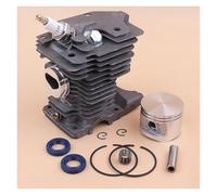 CVFDCCD Fit for S-t-i-h-l MS270 MS280 MS 270 280 Decompression Valve Spark Plug Oil Seal Chainsaw Part Motosierra 46mm Cylinder Piston Kit