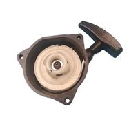 CVFDCCD Fit for Tanaka CG/BG328 TBC325 TBC328 Trimmers Pull Start Grip Rope Handle Assembly SUM328 Recoil Starter(4 Teeth e-Start)