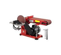 CVFRDD 375W Multi-Function Abrasive Sanding Machine Desktop Belt Disc Sander Handmade Woodworking Grinding Polishing Power Tools
