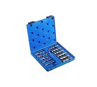 CVFRDD 6/11Pcs HSS Annular Cutter 11-50mm Core Drill Bit Hole Saw Cutter 3/4in Weldon Shank 2in Depth Magnetic Drill Tool Set(6Pcs 25-50mm)