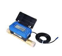 CVFRDD Digital Water Flow Meter Digital Ultrasonic Water Meter RS485 Remote Transmission Flow Wireless Intelligent Tap Agriculture Irrigation(DN25)