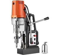 CVFRDD MD50 50mm Magnetic Drill Press Kit 1680W Electric Bench Drilling Machine 2900LBS Magnet Force with HSS Annular Cutter Bits(MD50)